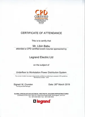 Engineer Certificate Ampcore