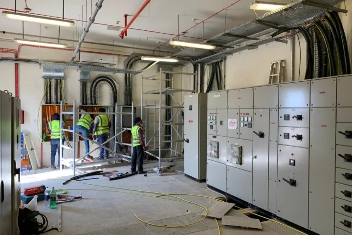 LV Room Cable Glanding and Termination