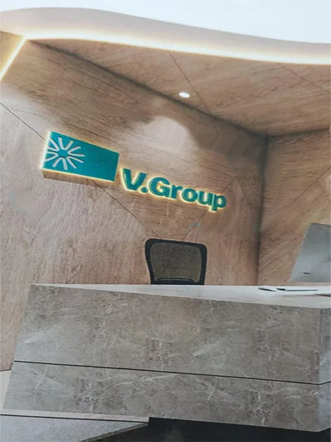 V.group, ICD Brookfield Building Dubai Financial Center, Sheikh Zayed Road, Dubai, UAE.
