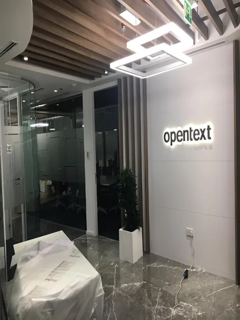 Open Text Office @ Dubai Internet City, Dubai.