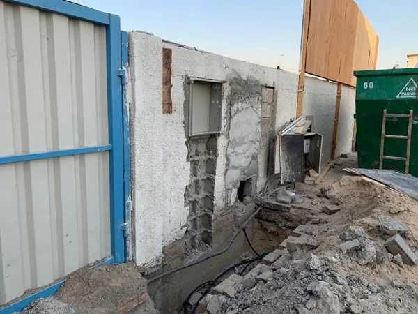 Permanent DEWA Power Connection for Old Existing Warehouse, Abdulla Murad Group, Ras Al Khore, Dubai.