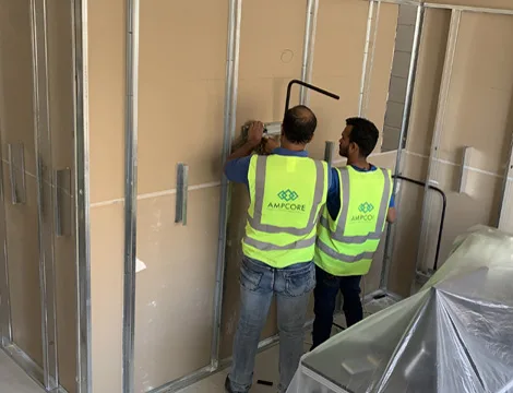 Baas Fire & Safety, Office Fit-out Work, Al Habthoor W/H, Al Qusais, Dubai